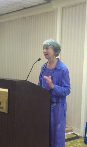 LInda Glaser sharing thoughts about her book, Hannah's Way. 